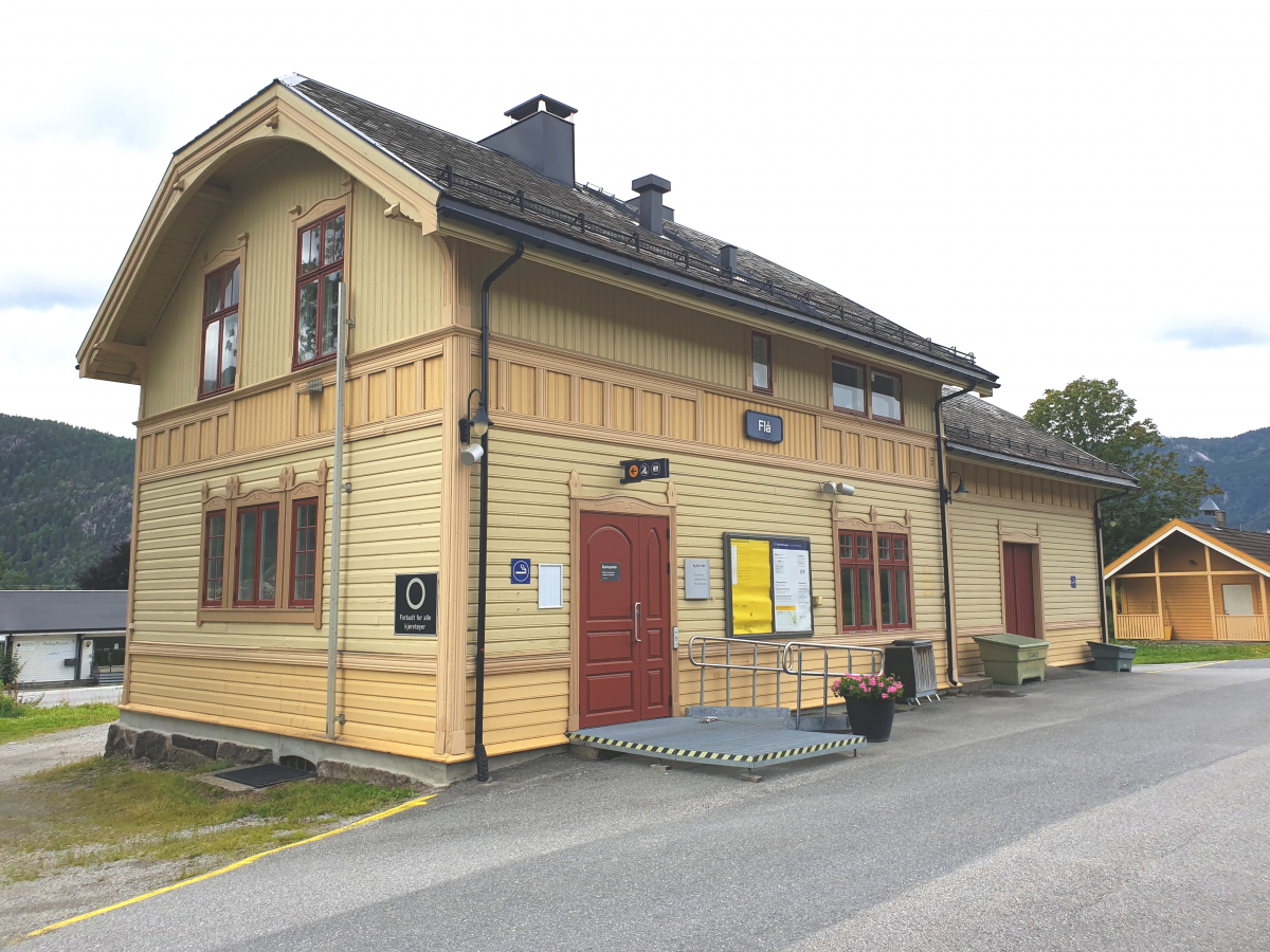 Bahnhof Flå 