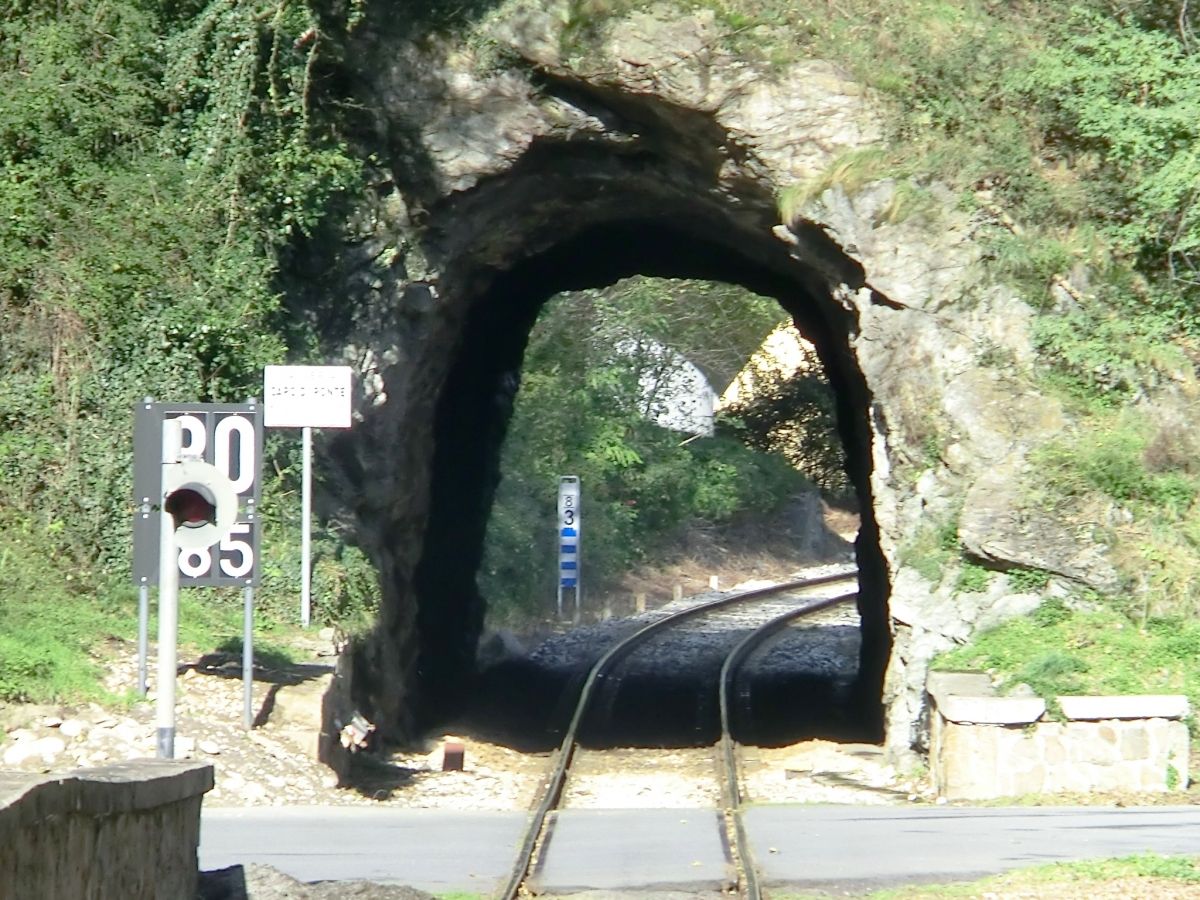 Capo di Ponte Rail Tunnel southern portal 