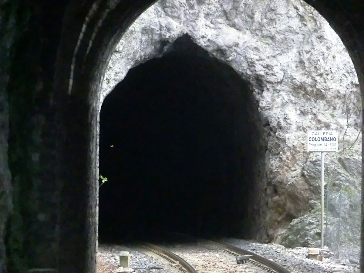 Colombano Tunnel northern portal 