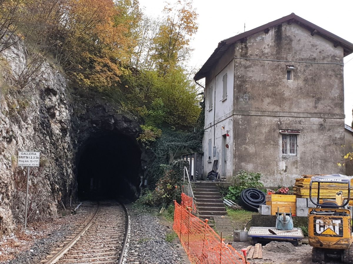 Grotta 1.2.3.3b Tunnel northern portal 