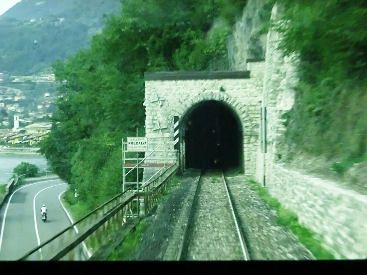 Predalva tunnel southern portal 