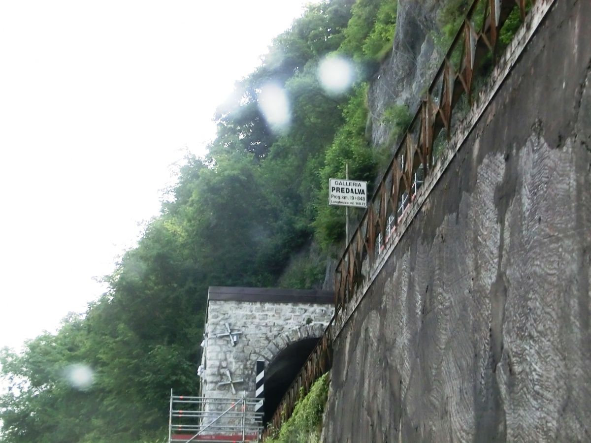 Predalva Tunnel southern portal 