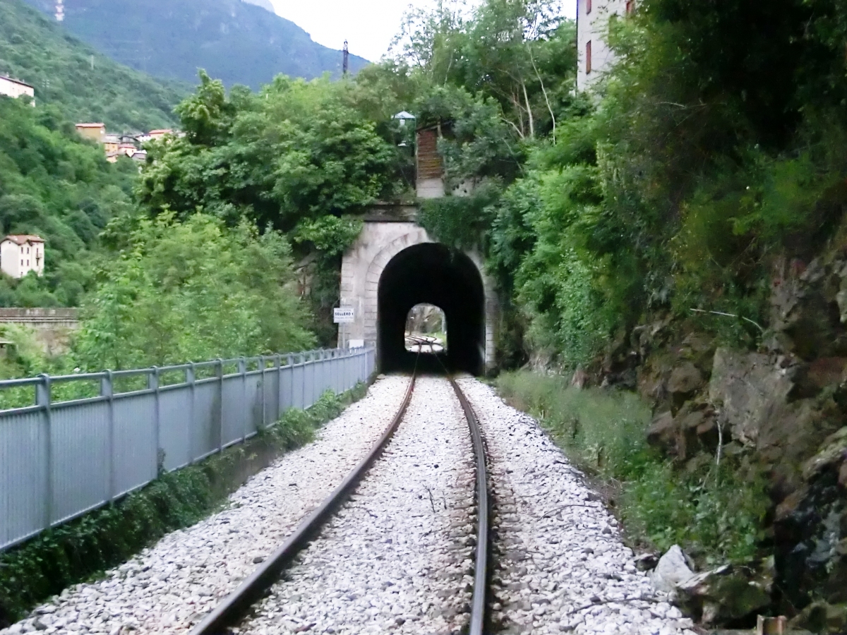 Sellero 1 Tunnel northern portal 