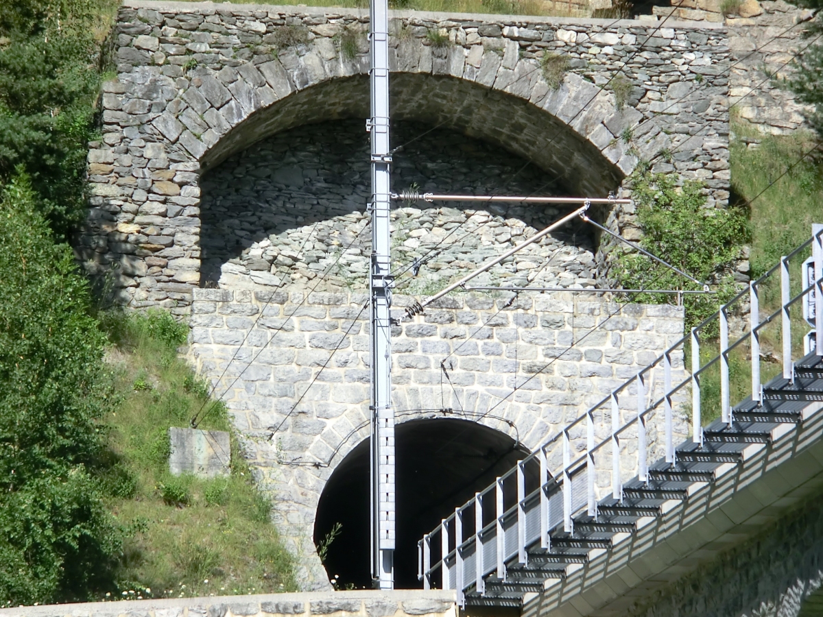 Grengiols spiral Tunnel lower portal 