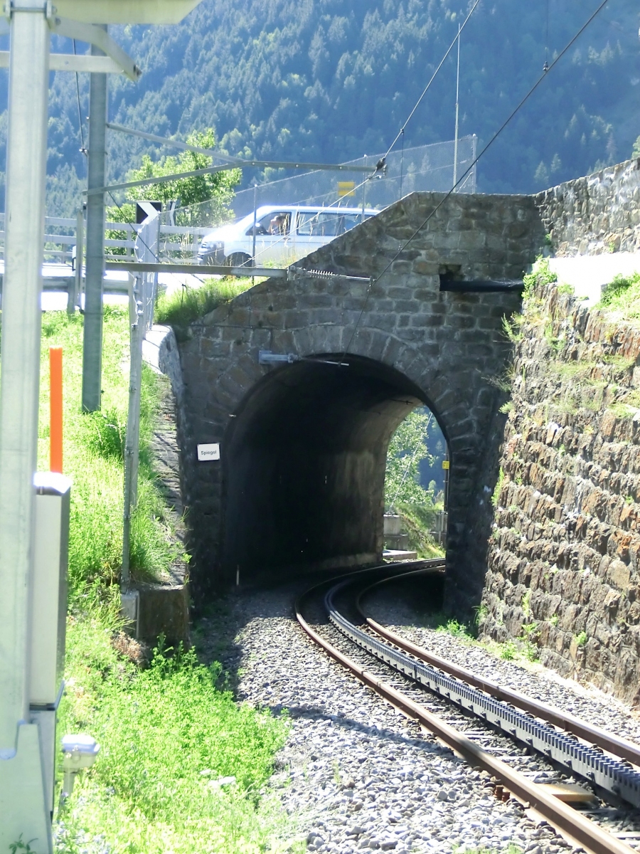 Spiegel Tunnel eastern portal 