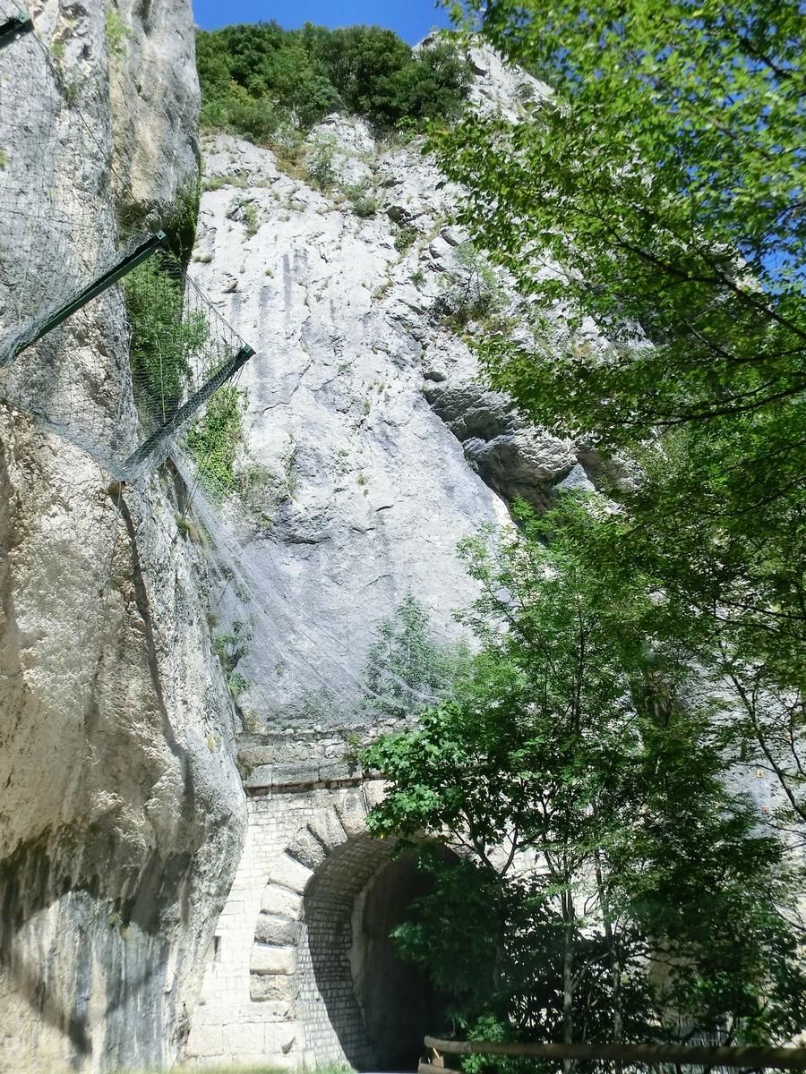 Furlo Tunnel southern portal 