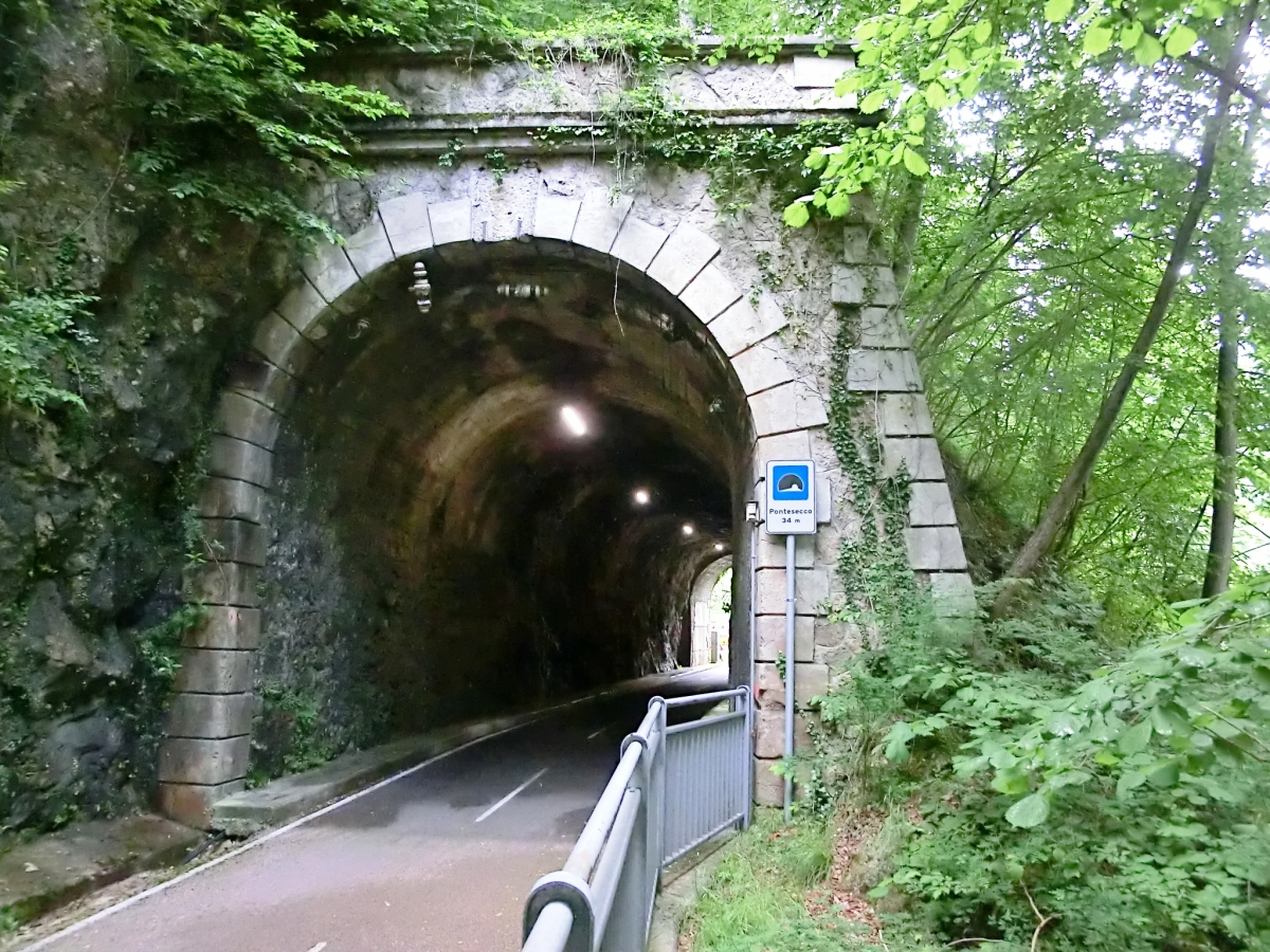 Pontesecco Tunnel southern portal 