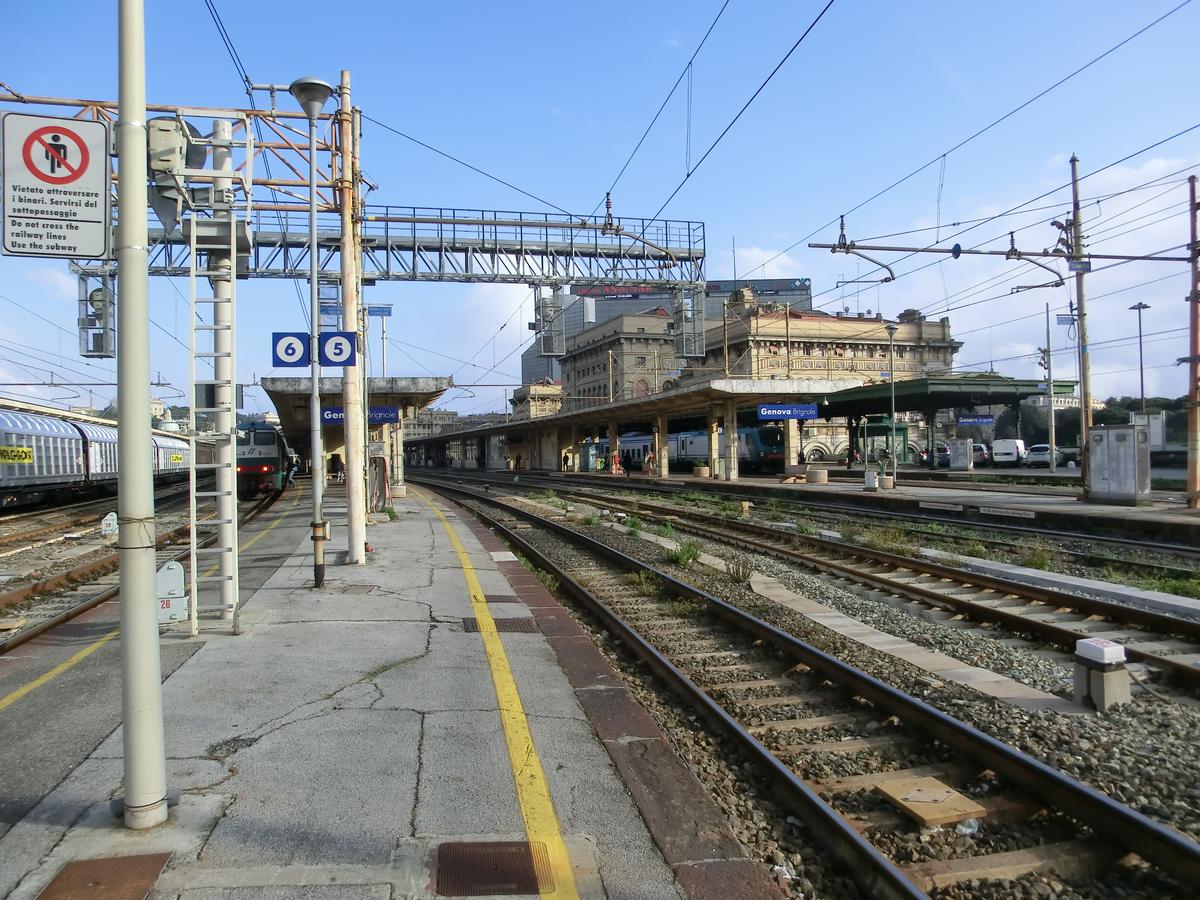 Genova Brignole RFI Railways station 