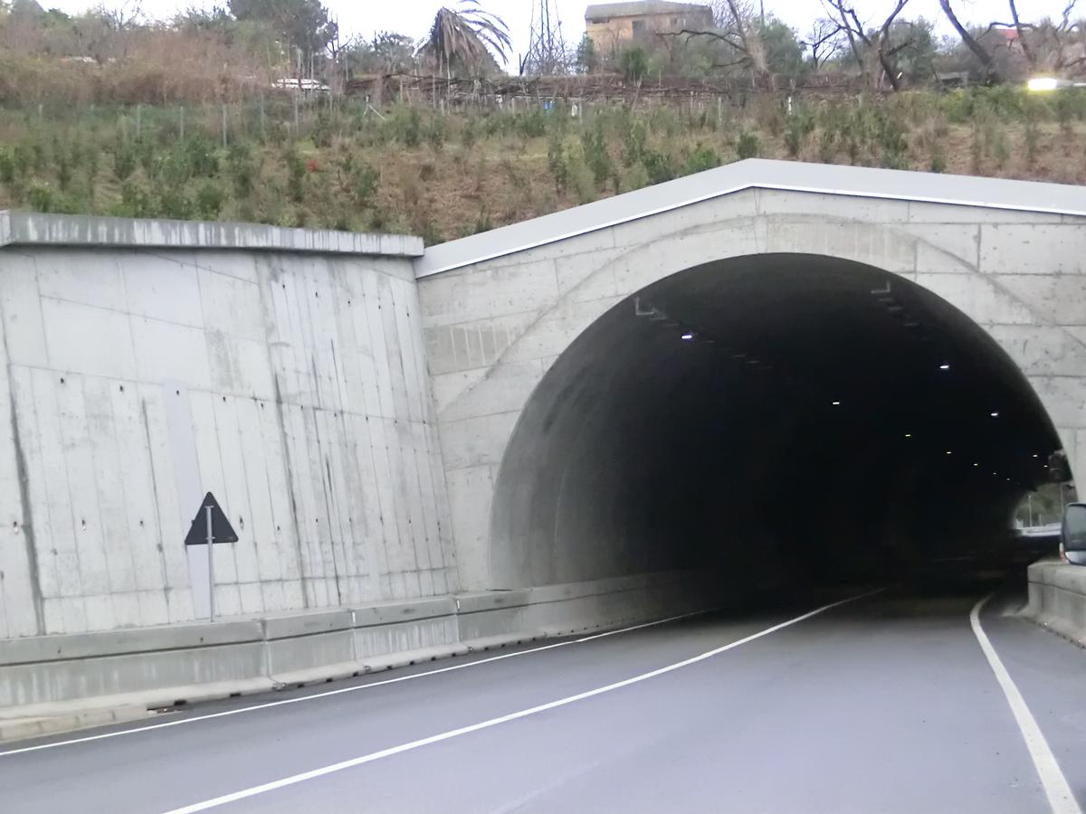 Chiaravagna Tunnel western portal 