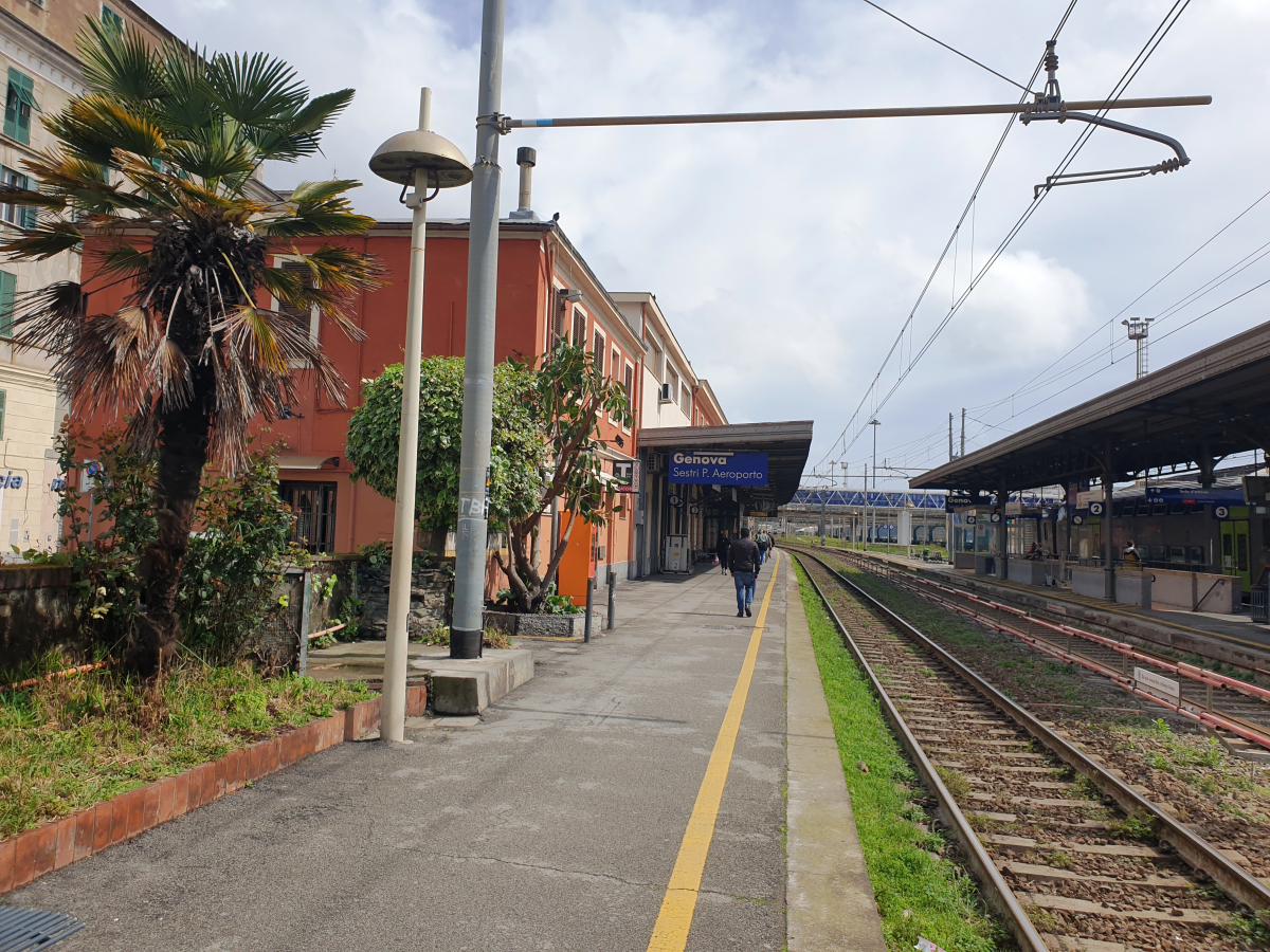 Bahnhof Genova Sestri Ponente Aeroporto 