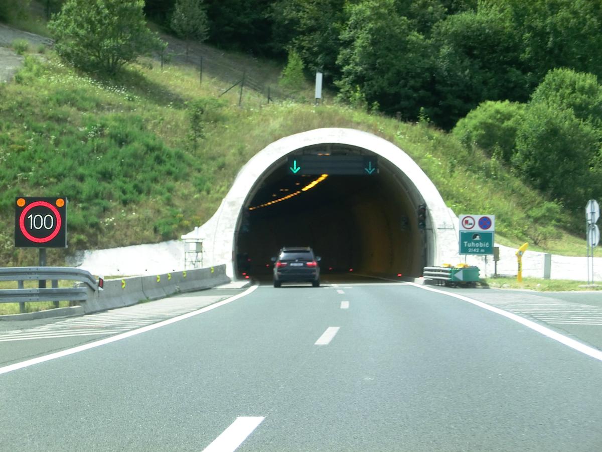 Tuhobic Tunnel eastern portal 