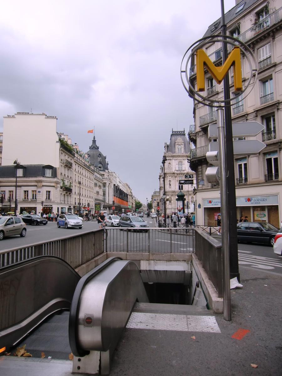 Metrobahnhof Saint-Paul 