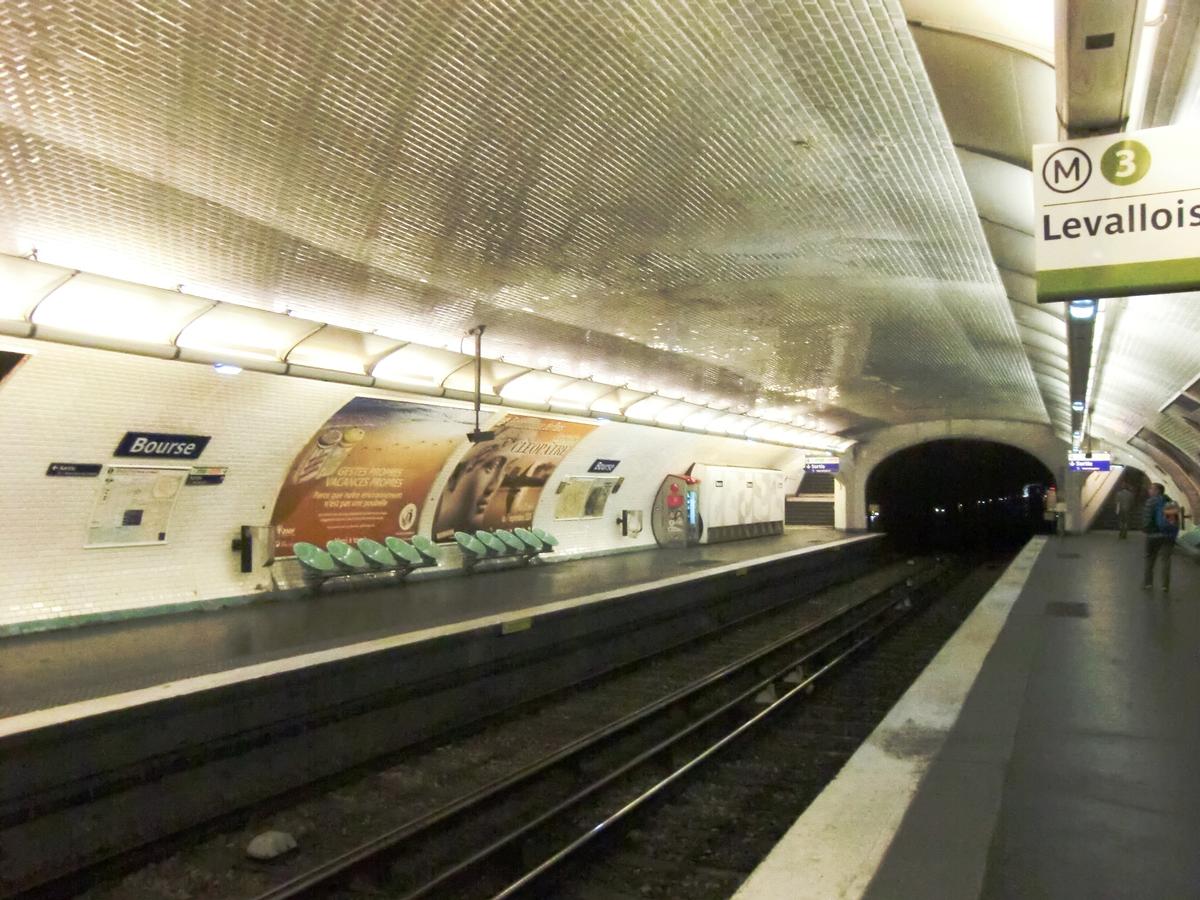 Metrobahnhof Bourse 