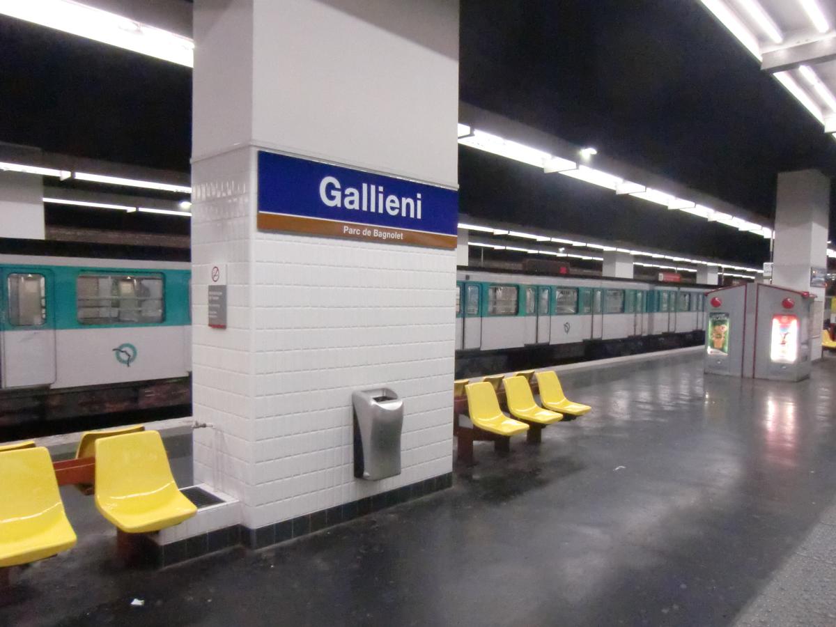 Gallieni Metro Station 