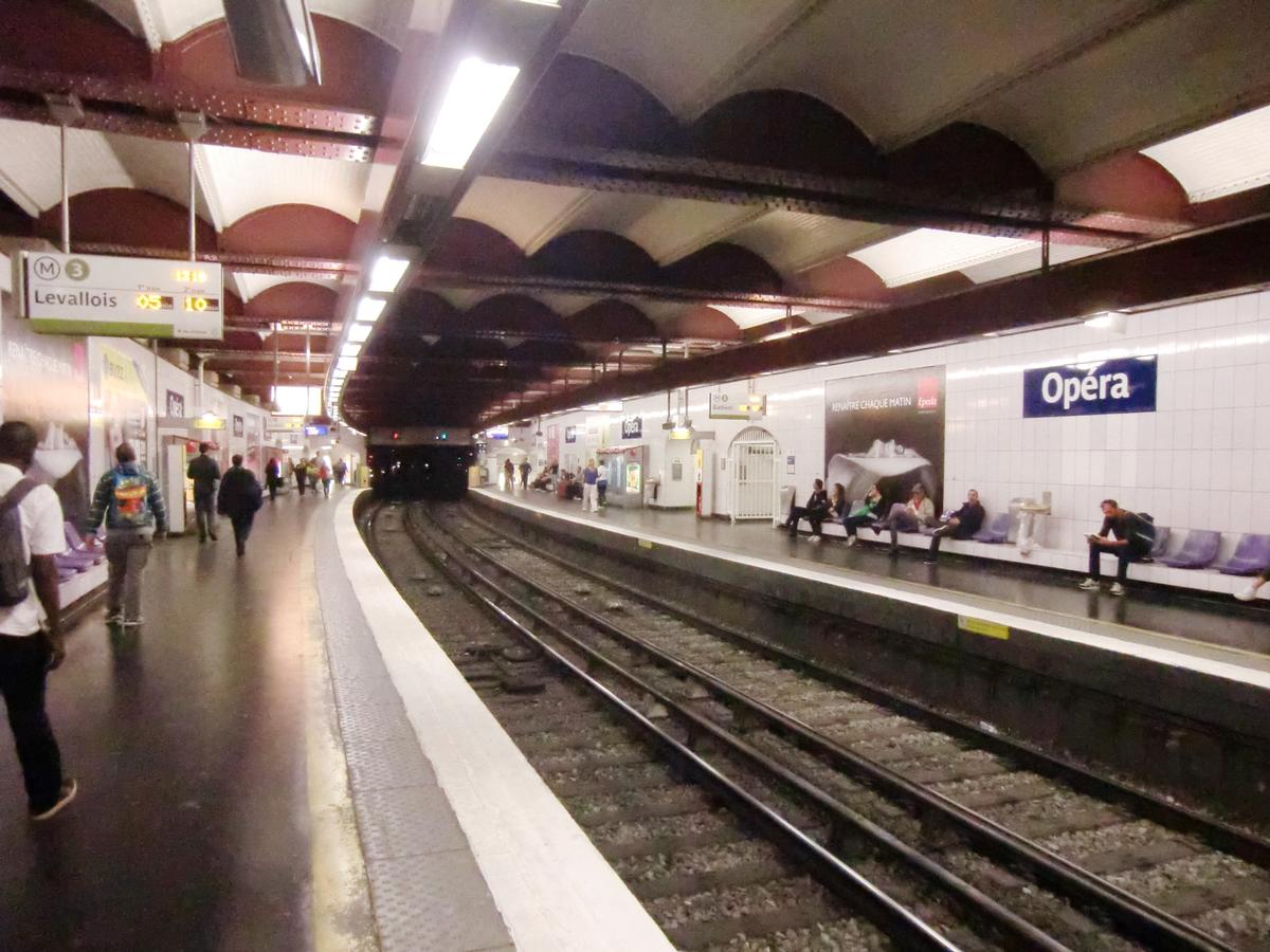 Station de métro Opéra 