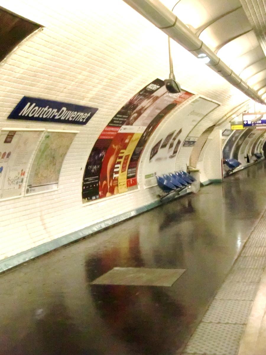 Mouton-Duvernet Metro Station 