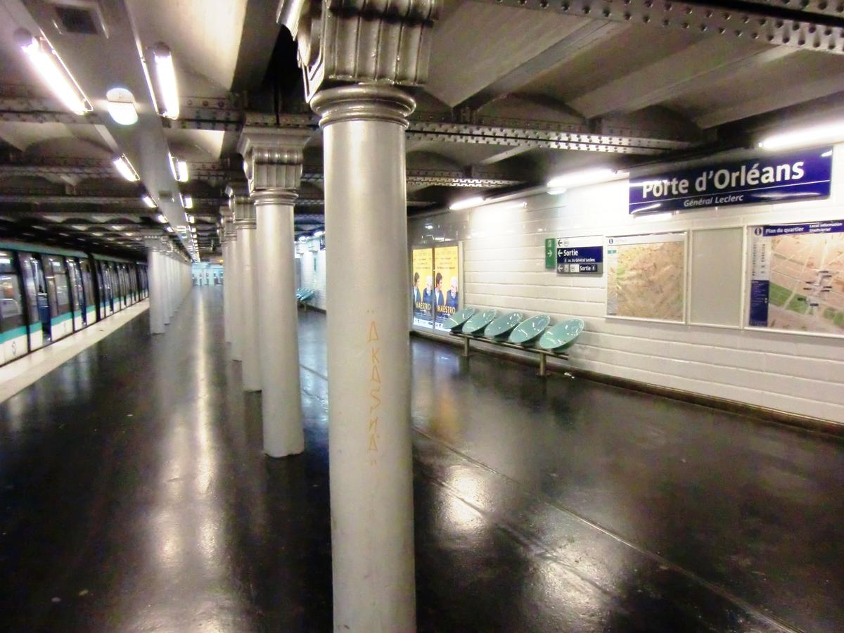 Porte d'Orléans Metro Station 