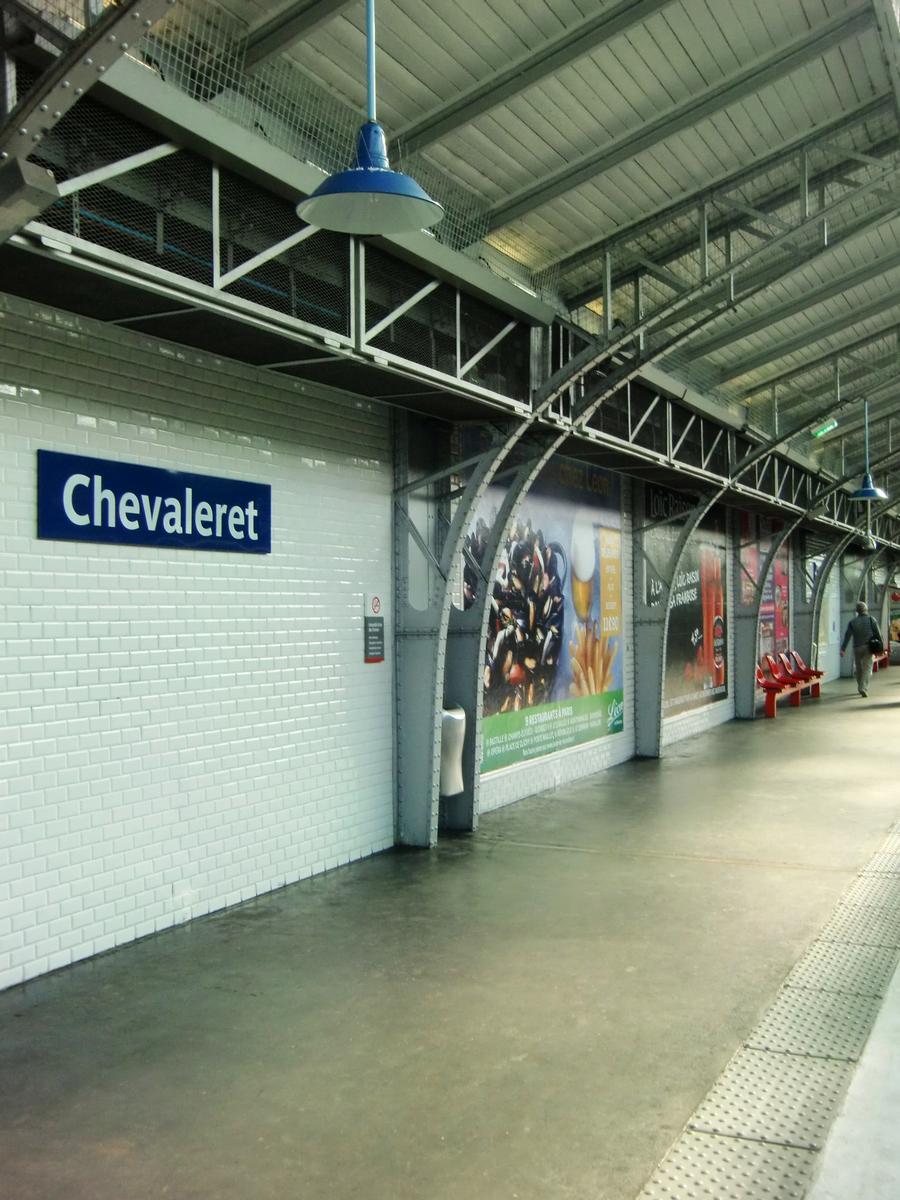 Metrobahnhof Chevaleret 