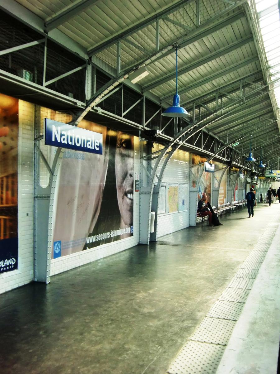 Station de métro Nationale 
