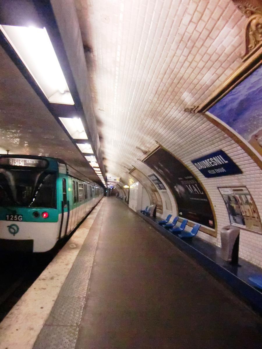 Metrobahnhof Daumesnil 