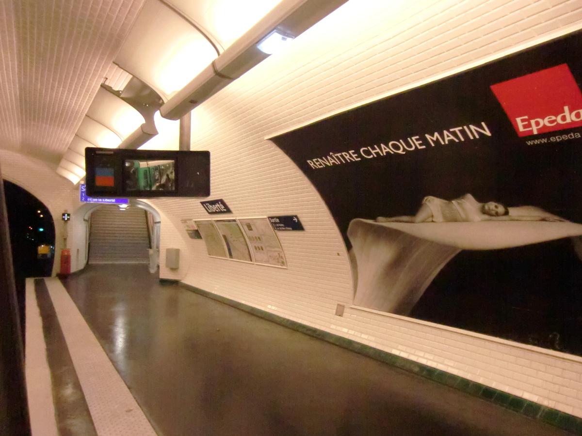 Metrobahnhof Liberté 