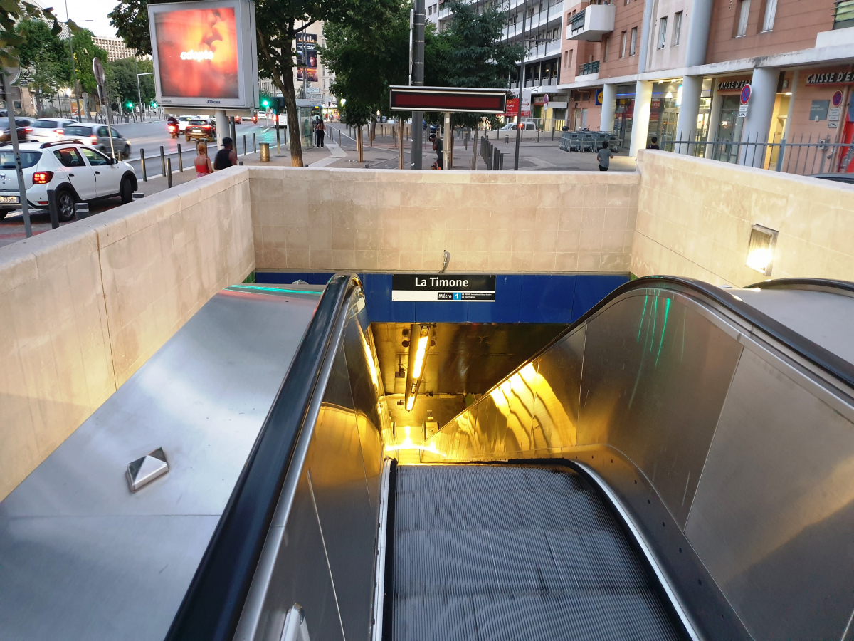 Metrobahnhof La Timone 