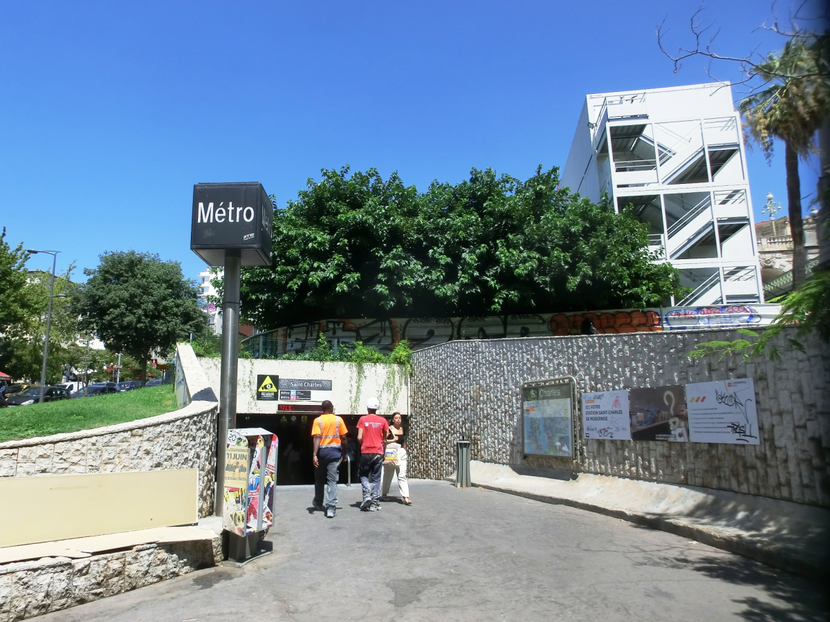 Metrobahnhof Saint-Charles 