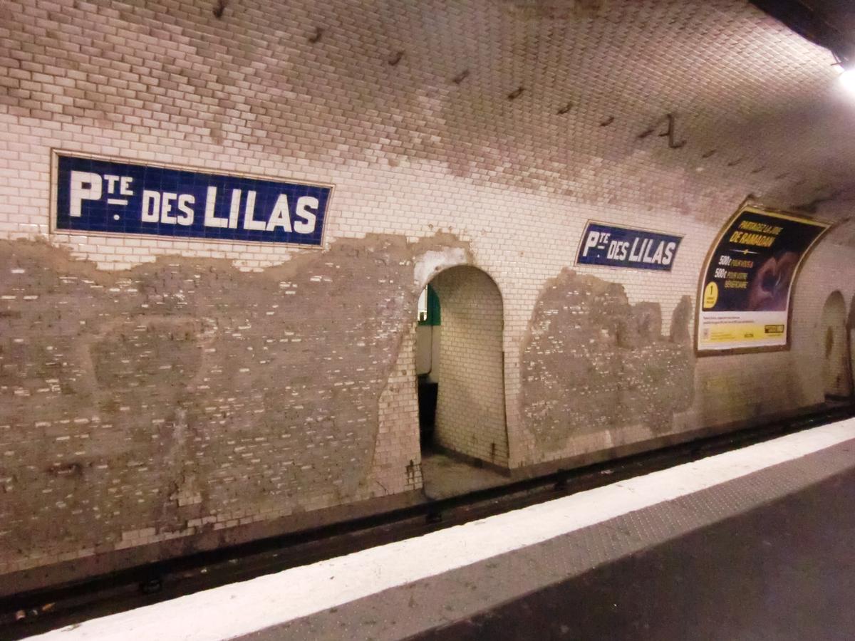 Porte des Lilas Metro Station 