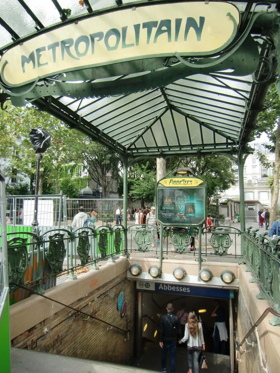 Station de métro Abbesses 