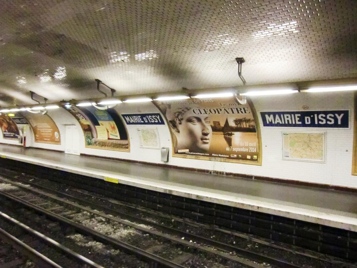 Station de métro Mairie d'Issy 