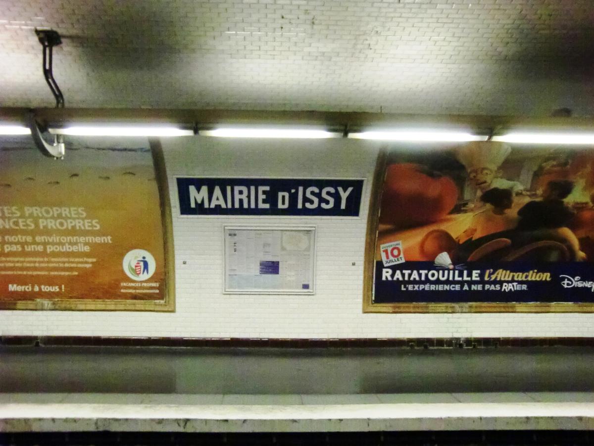 Metrobahnhof Mairie d'Issy 