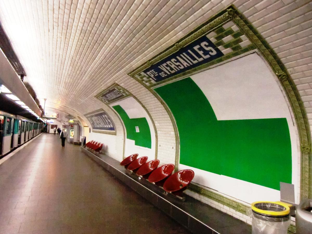 Metrobahnhof Porte de Versailles 