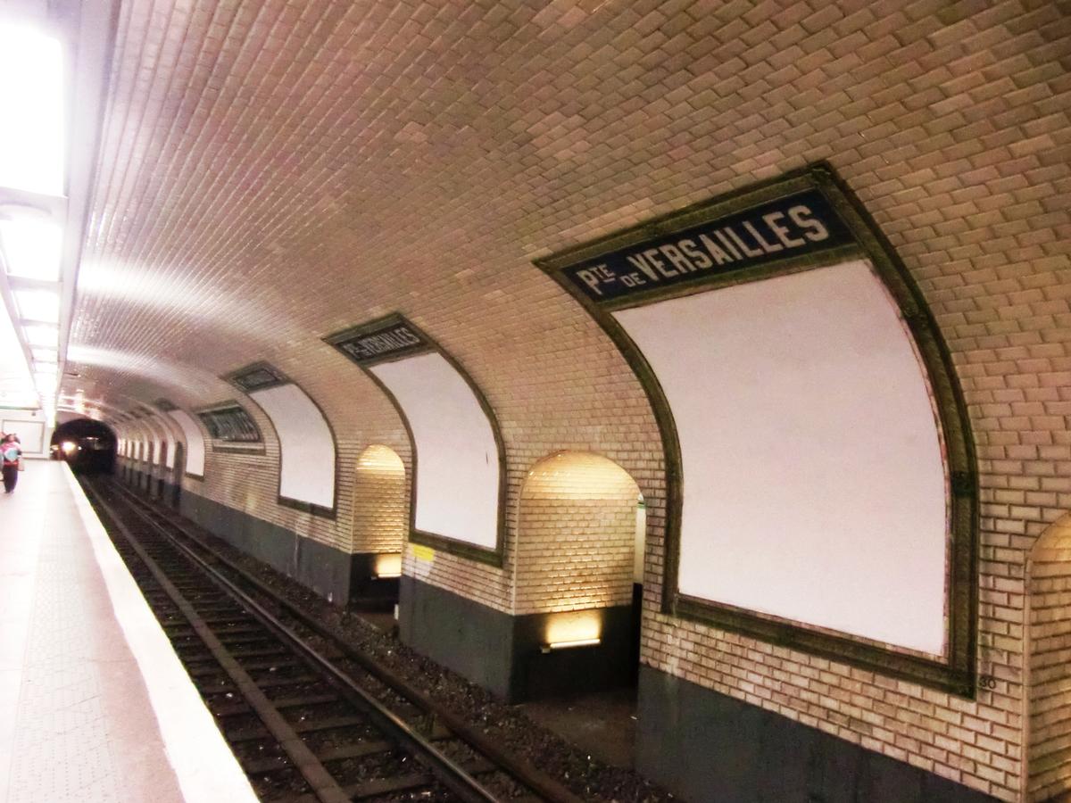 Metrobahnhof Porte de Versailles 