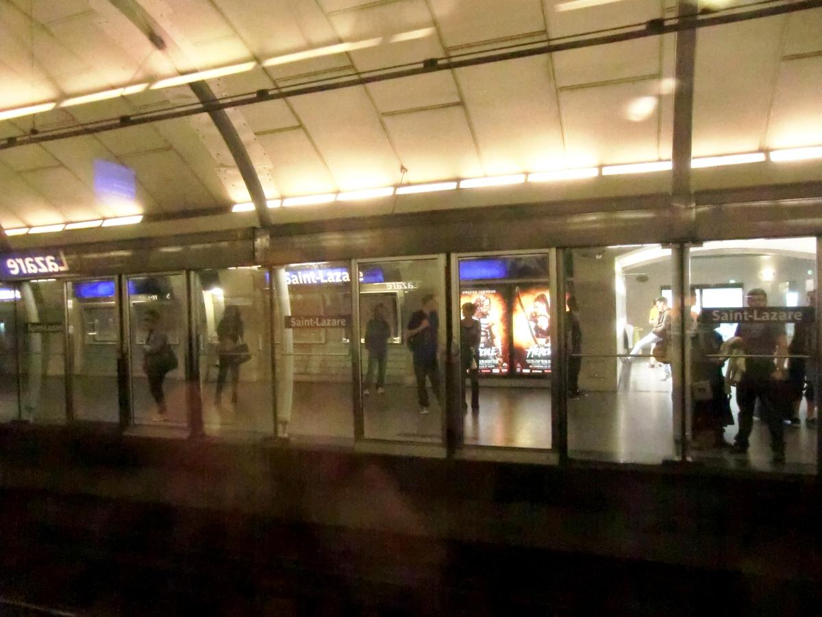 Saint-Lazare Metro Station (Line 14) 