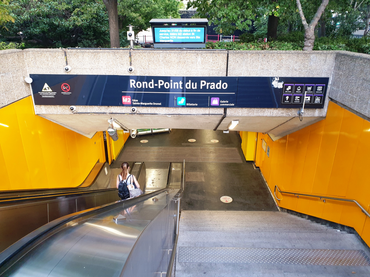 Metrobahnhof Rond-point du Prado - Stade Vélodrome 
