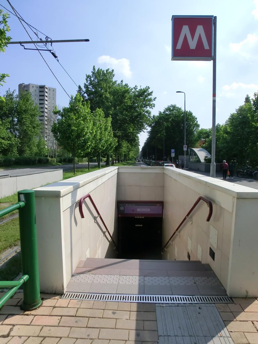 Bicocca Metro Station access 