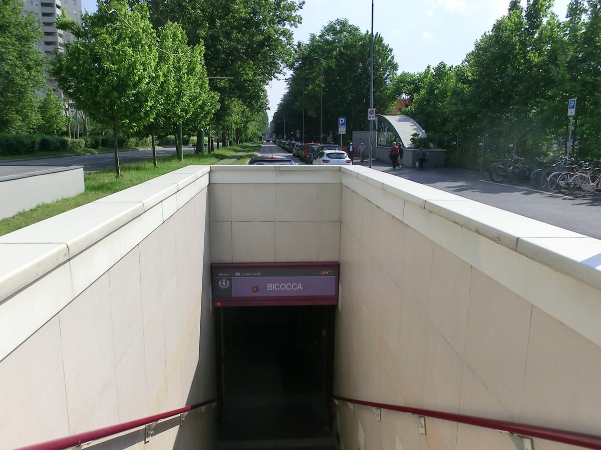 Bicocca Metro Station access 