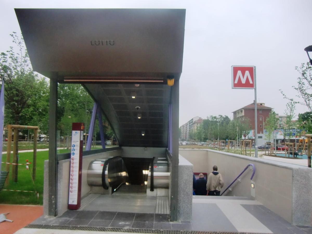 Metrobahnhof Lotto 