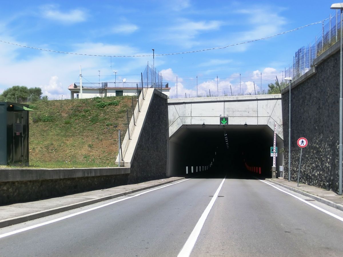 Madonnelle Tunnel southern portal 