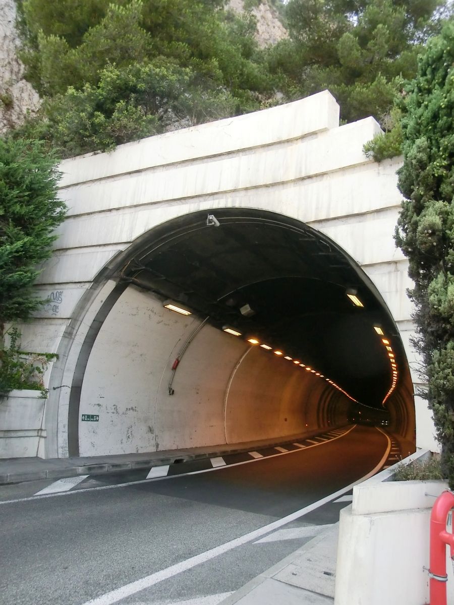 Rainier III Tunnel western portal 