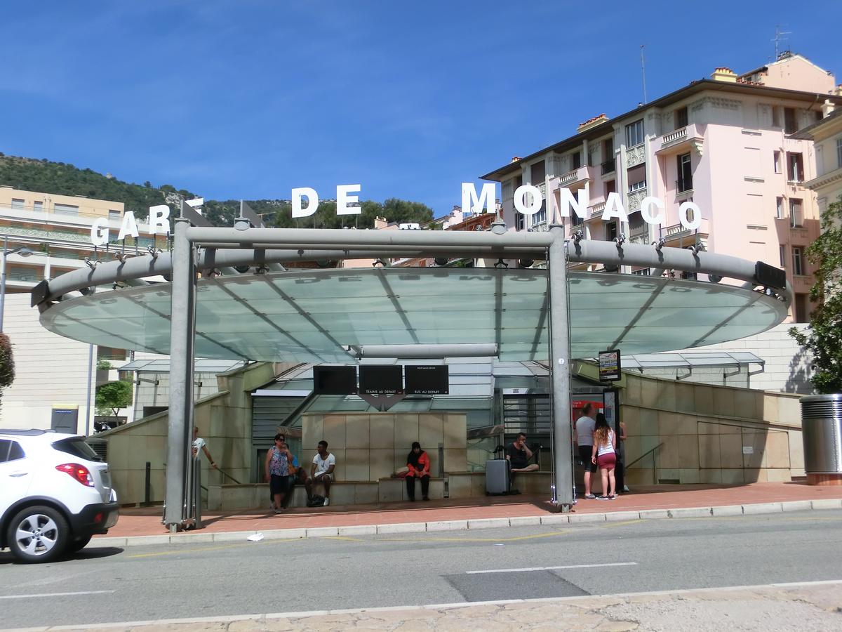 Monaco Underground Railway Station 
