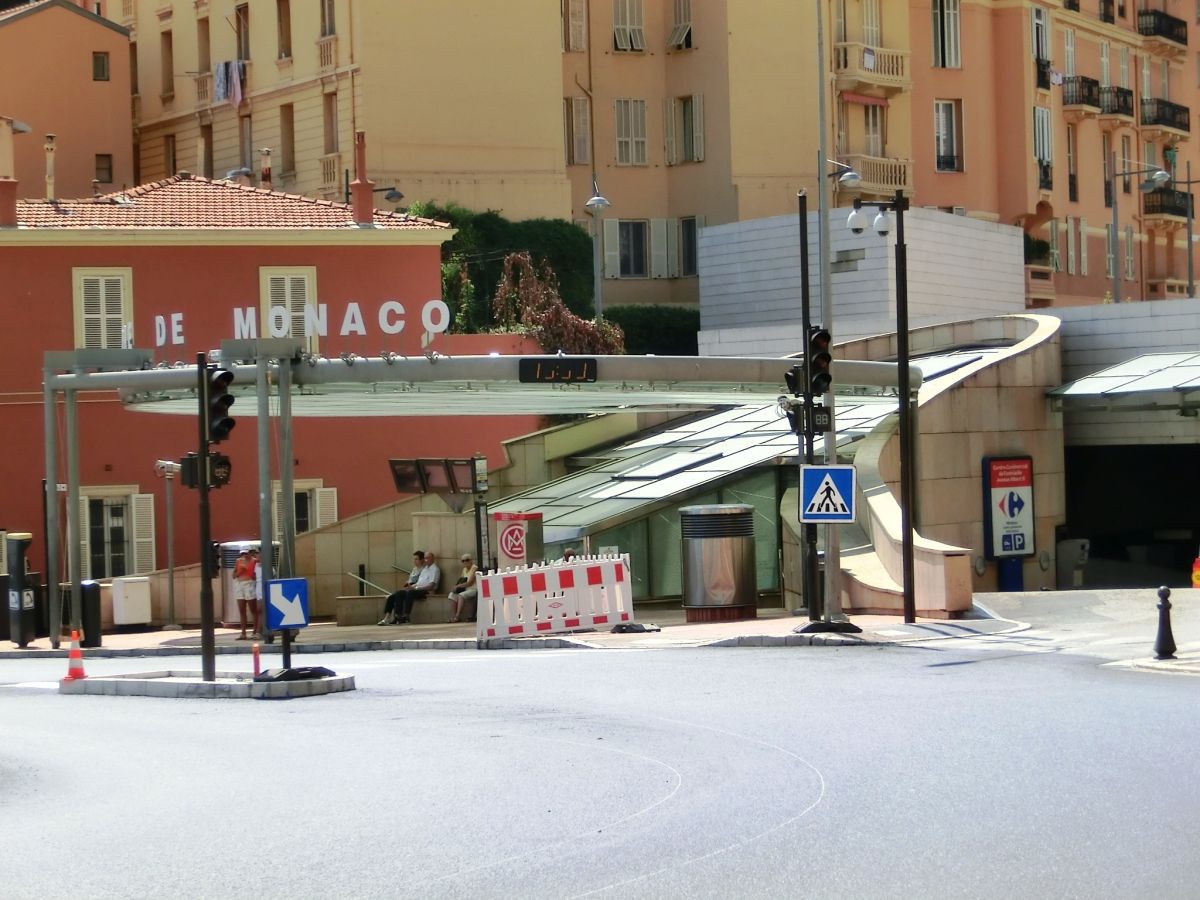 Untergrundbahnhof Monaco 