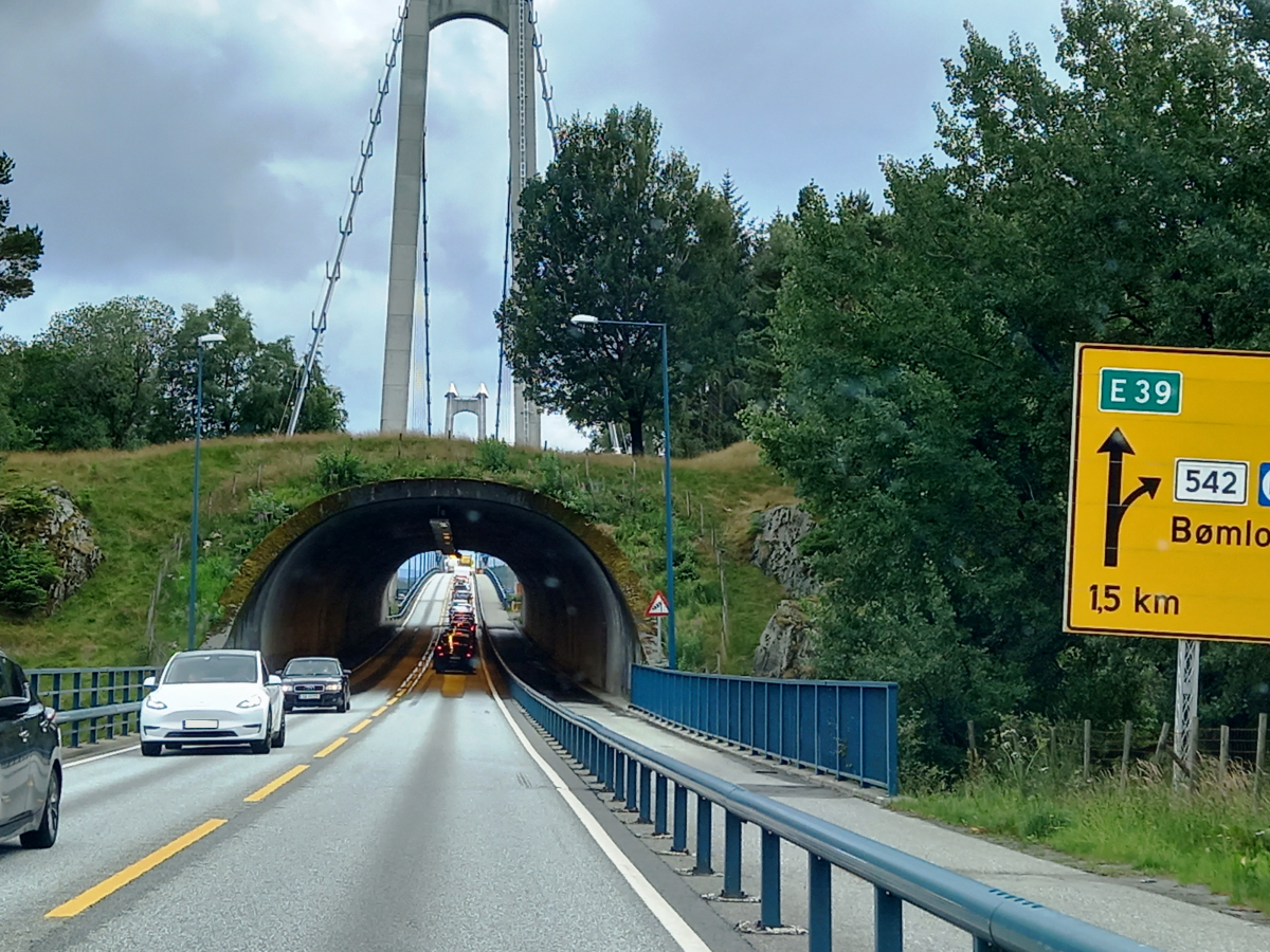 Digernes Tunnel and Storda Bridge 