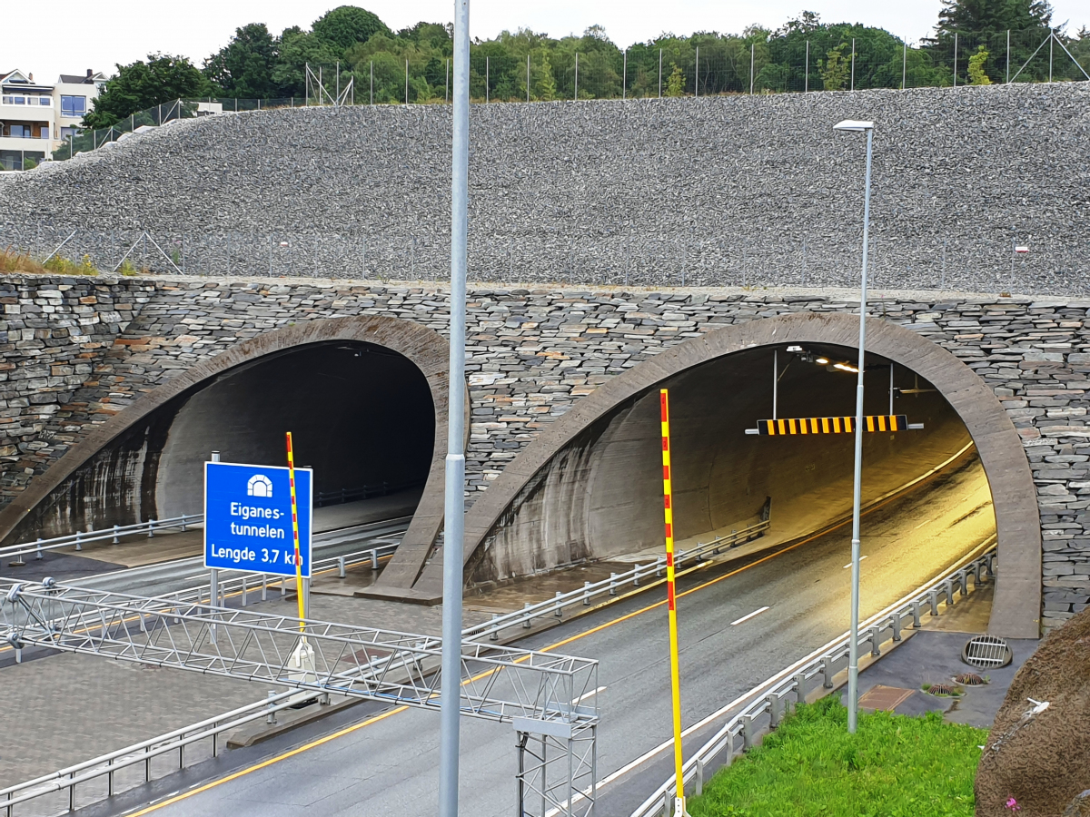Eiganes ramp Tunnel western portal 