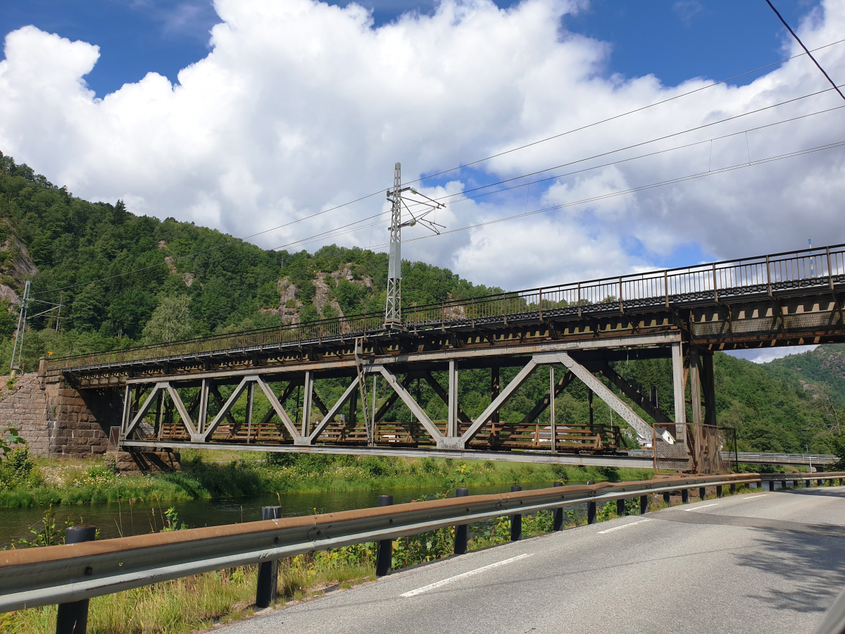 Lygna-Eisenbahnbrücke 
