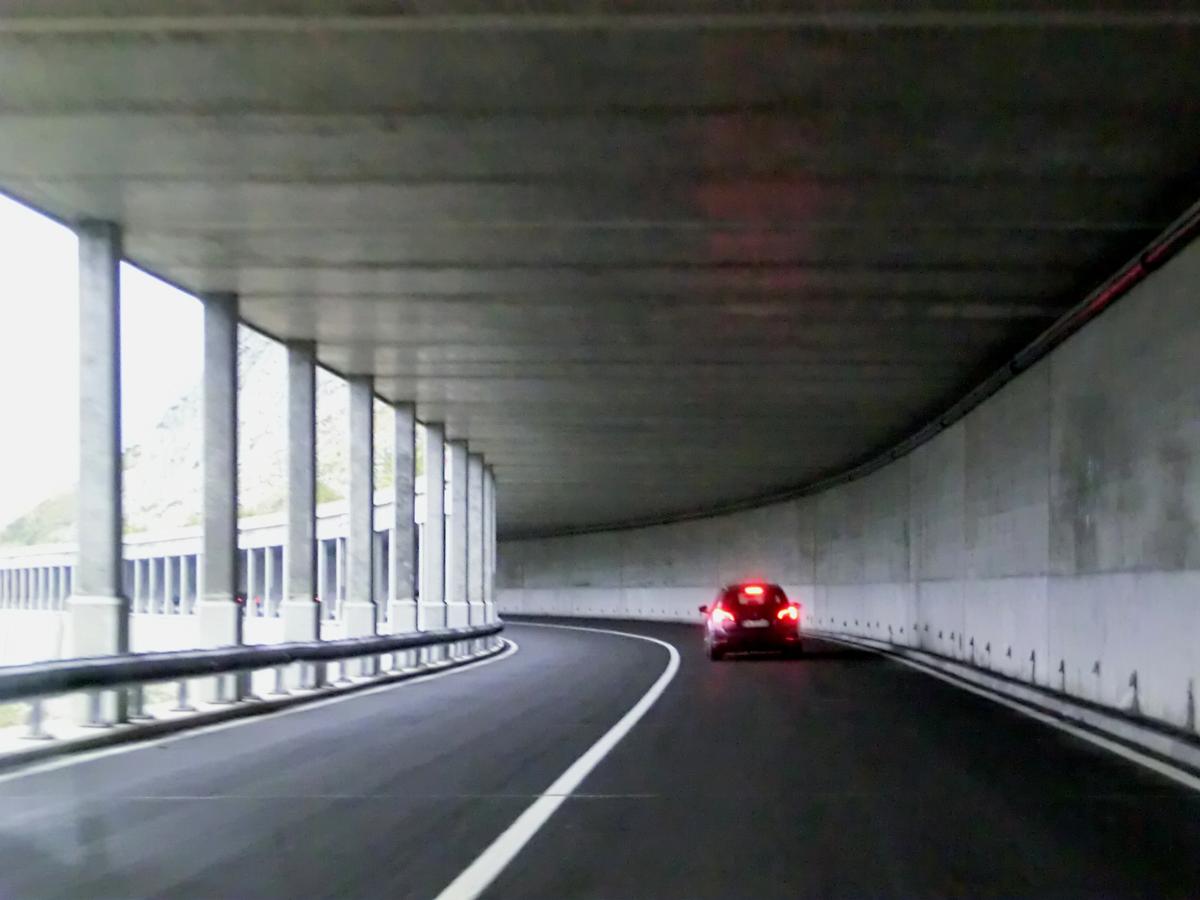 Ganne di San Martino tunnel, part of Banchi-Costoni di Fieud Tunnel, 