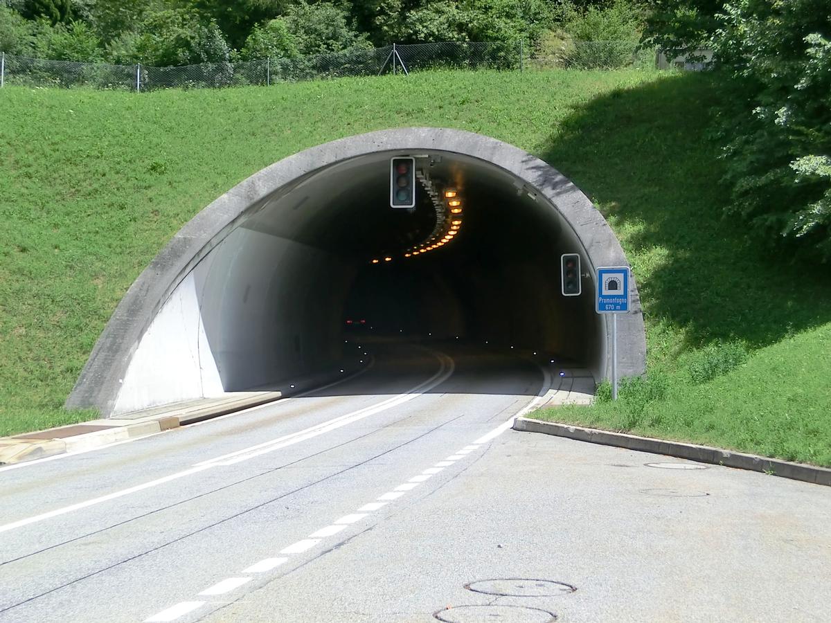 Promontogno Tunnel western portal 