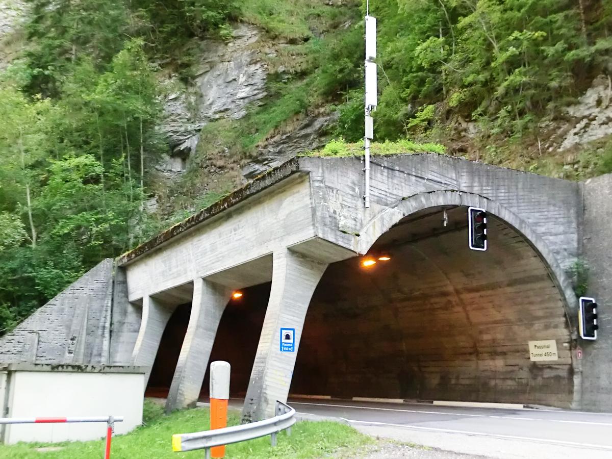 Passmal road Tunnel western portal 