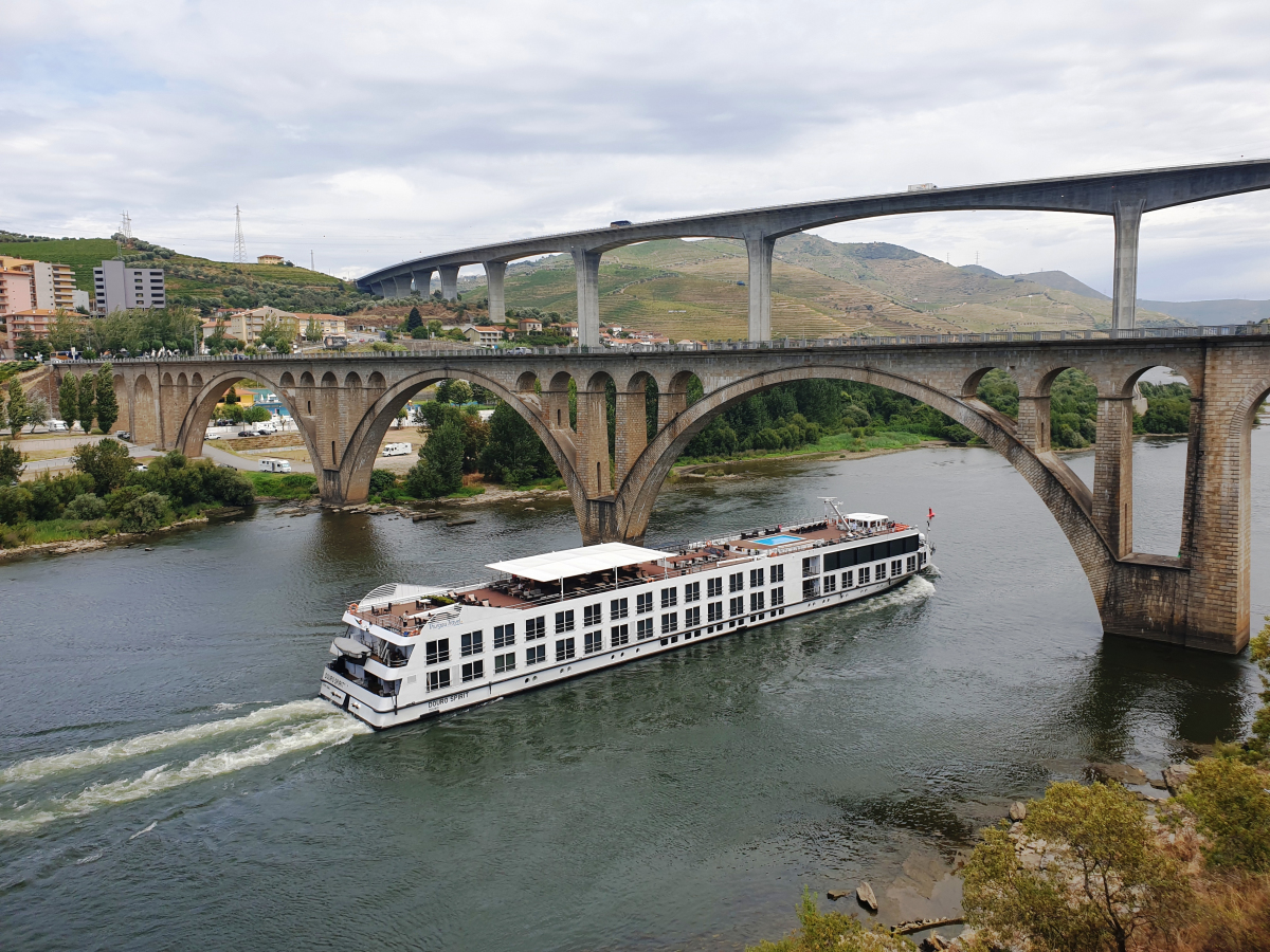 A24 Miguel Torga Bridge and Regua Bridge 