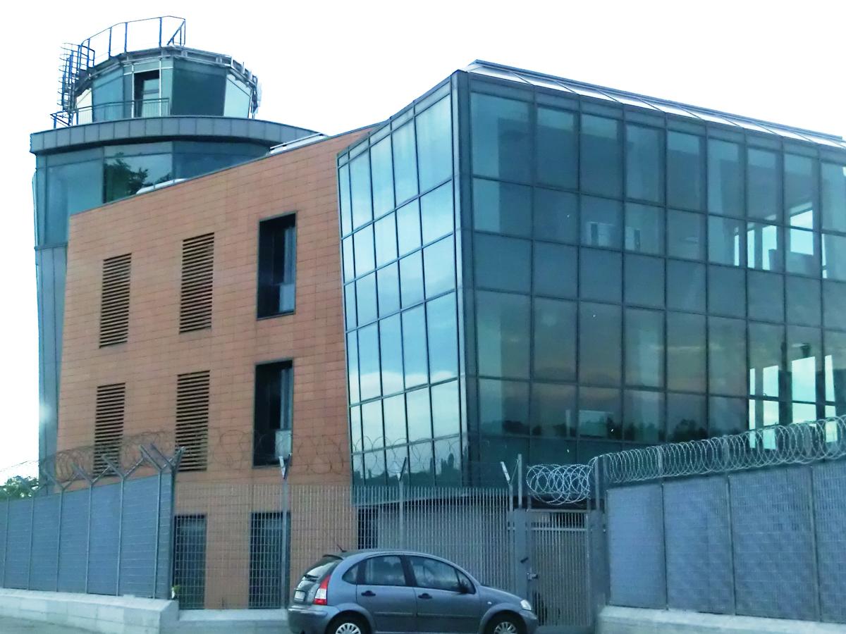 Parma Airport, control tower 